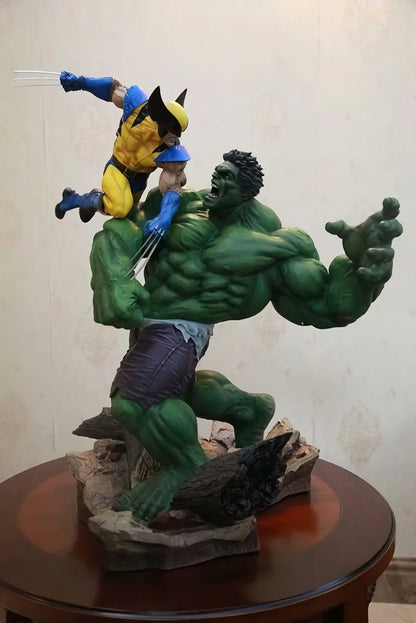 Action Figure Wolverine vs Hulk - Marvel