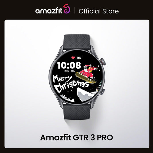 New Amazfit GTR 3 Pro GTR3 Pro GTR-3 Pro Smartwatch AMOLED Display Zepp OS App 12-day Battery Life Watch for Andriod - NERD BEM TRAJADO